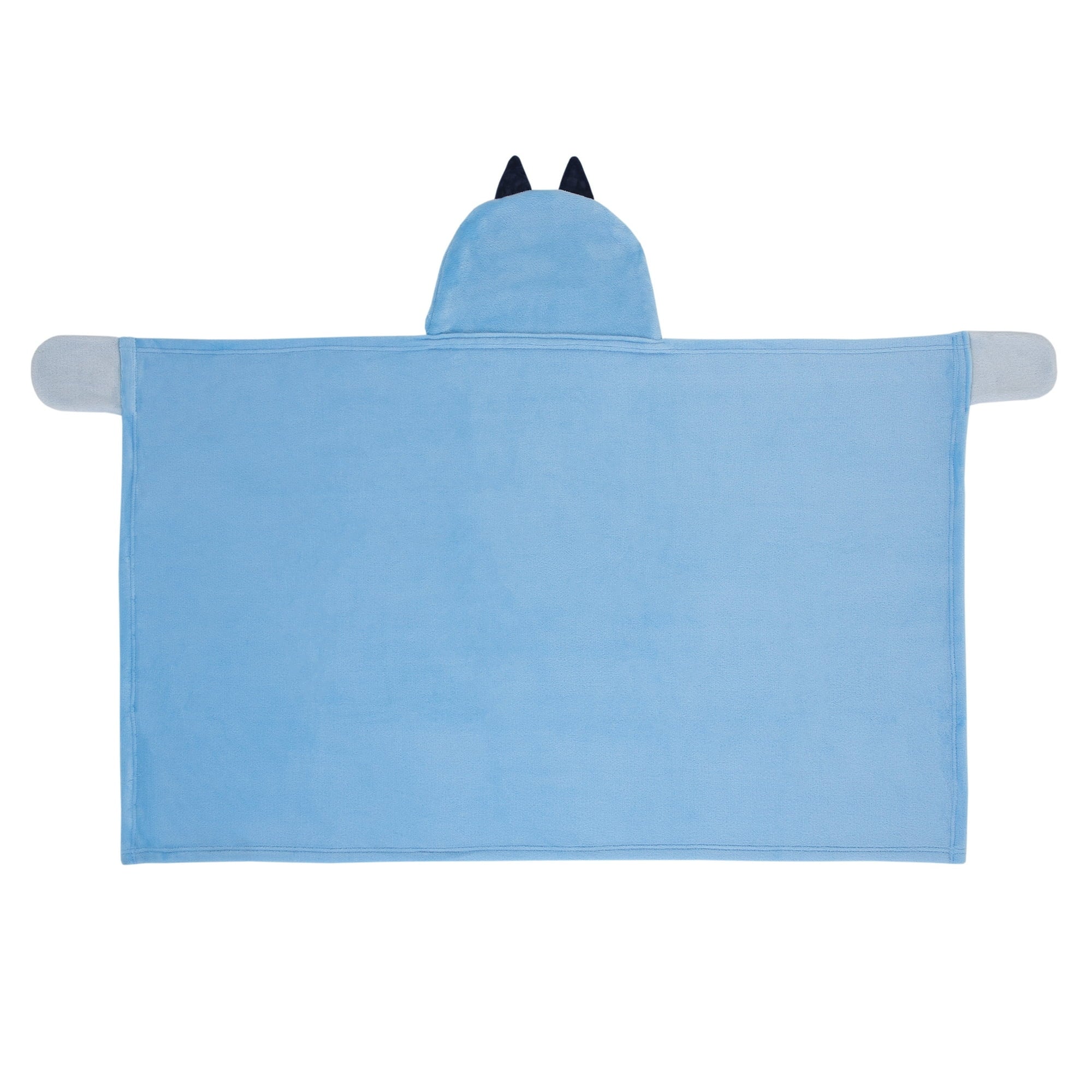 NoJo Bluey Hooded Toddler Blanket, Blue, Toddler Boy or Girl | WTWL913XA