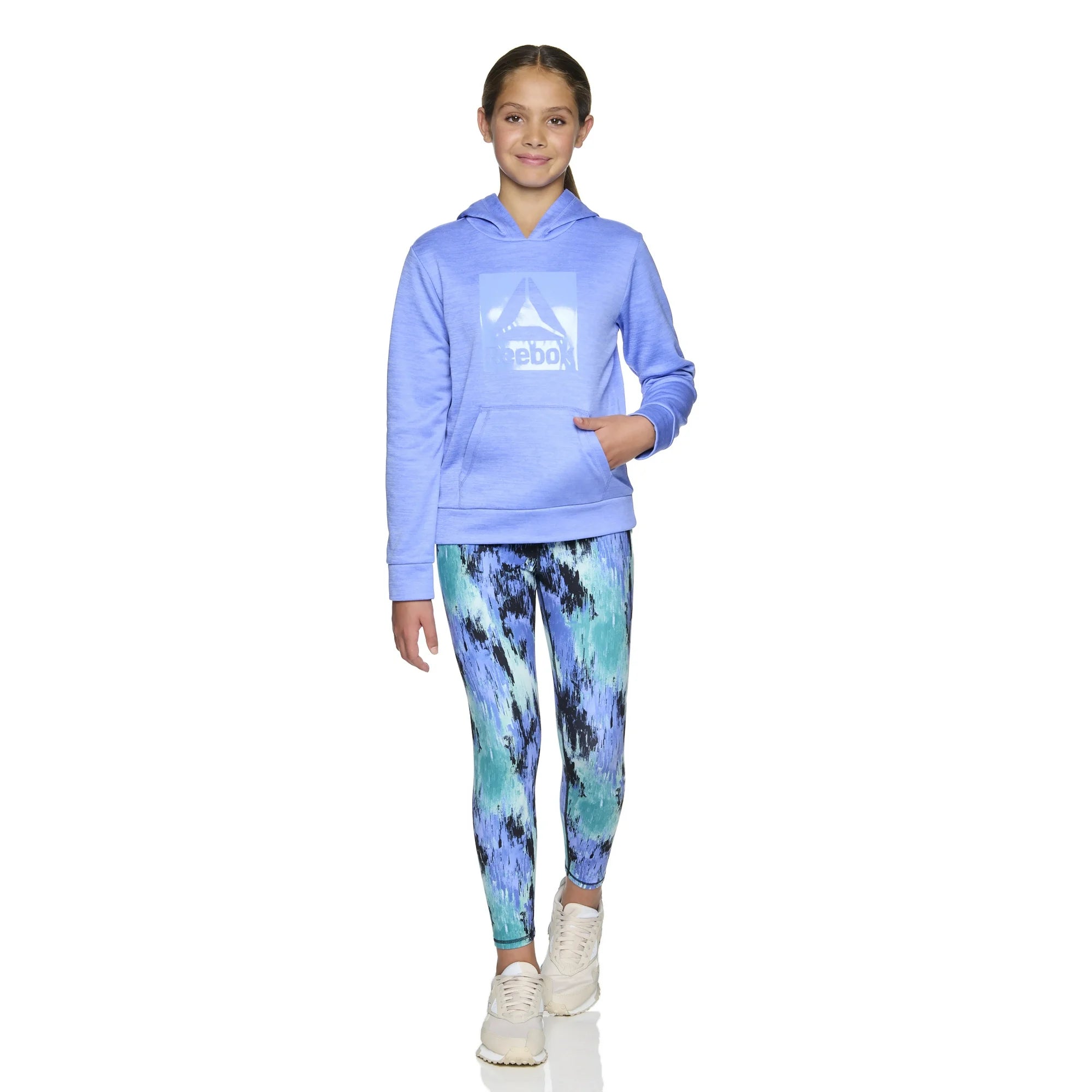 Reebok Girl's Athletic Lightweight Performance Hoodie, Sizes 4-18  |  WTWL970XA