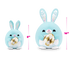 SNACKLES 8 inch Easter Snackle April the Bunny, Ultra Soft Collectible Plush Toy by ZURU | WTWL904XA