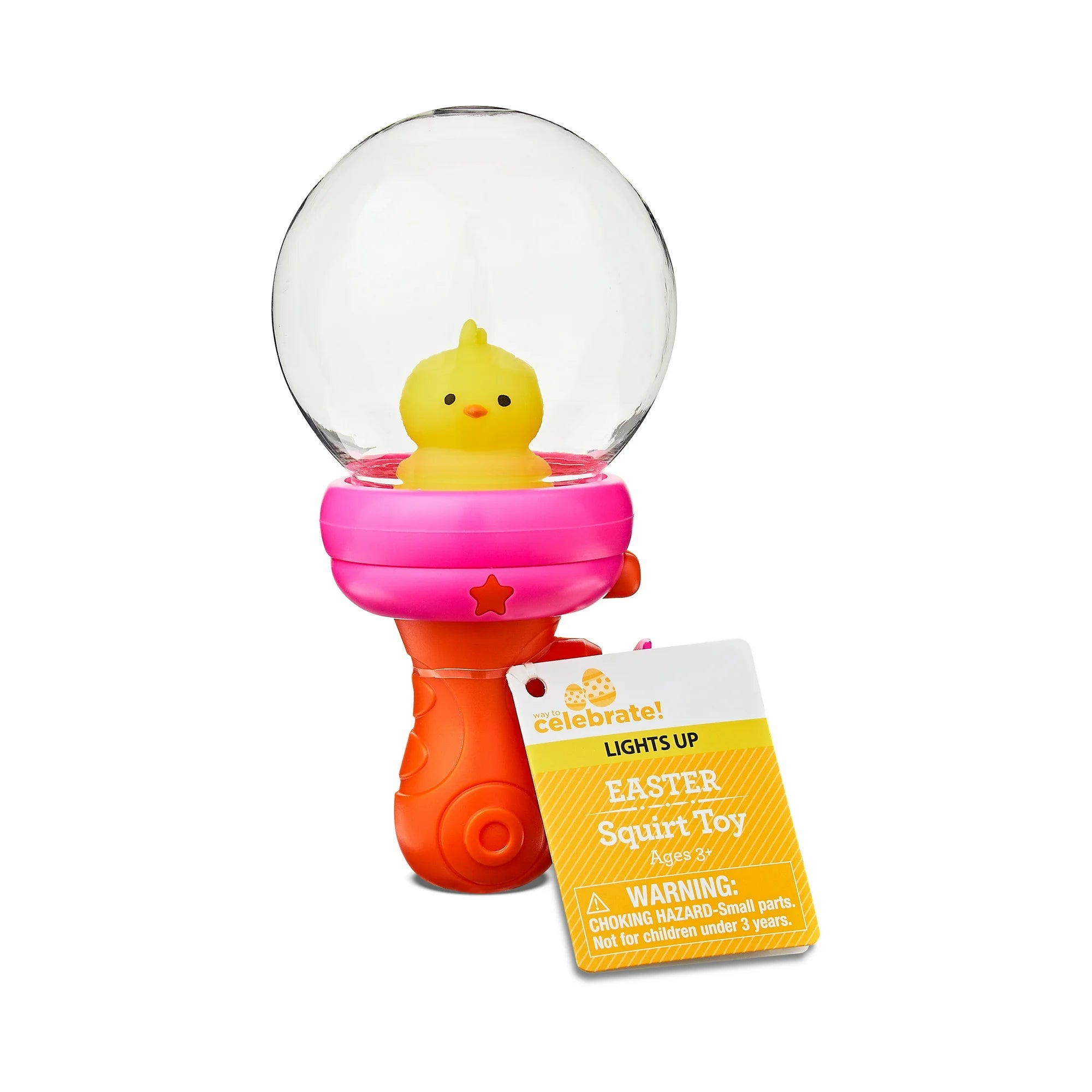 Easter Chick Light-Up Squirt Bath Toy, by Way To Celebrate | WTWL896XA