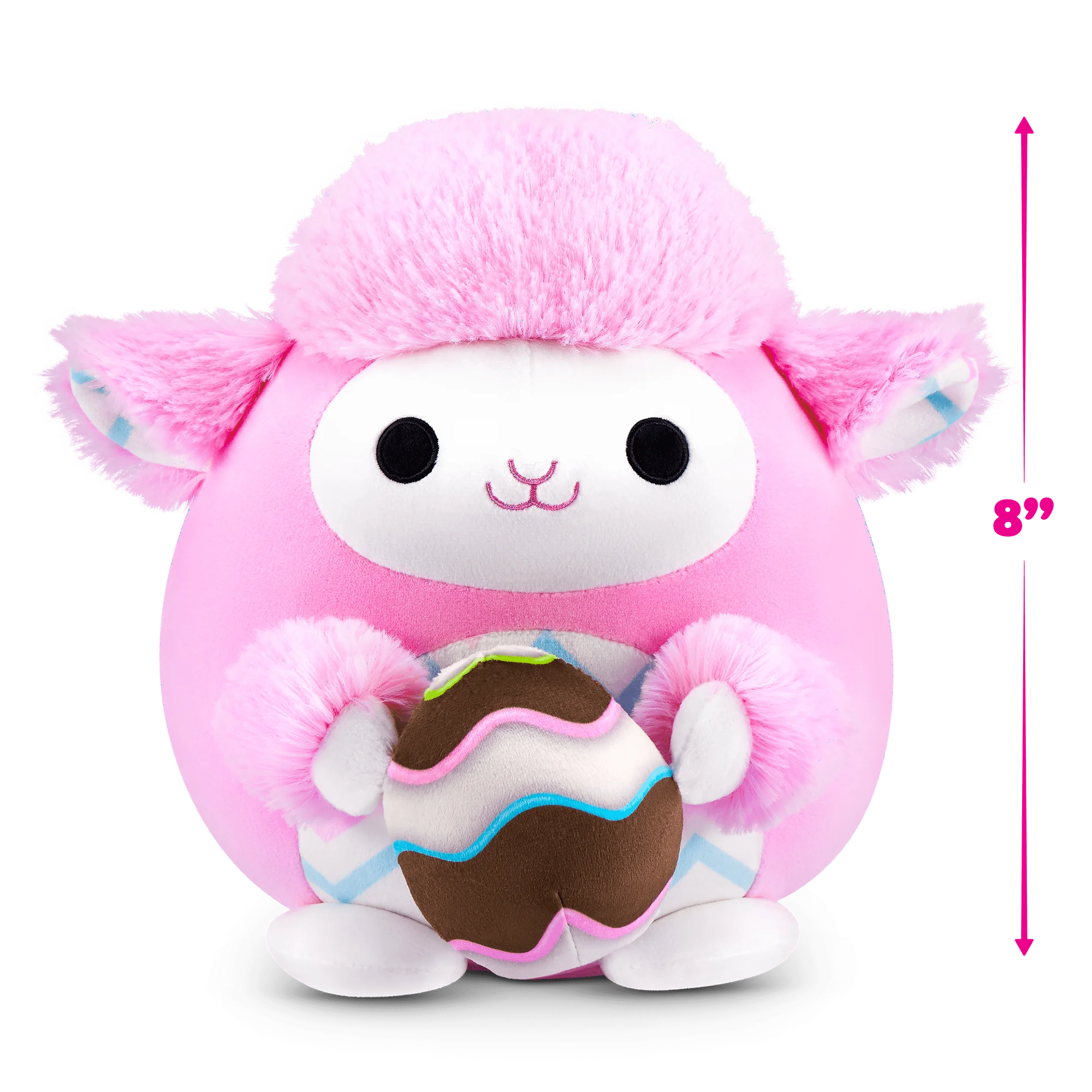 SNACKLES 8 inch Easter Snackle Anna the Lamb, Ultra Soft Collectible Plush Toy by ZURU | WTWL904XB