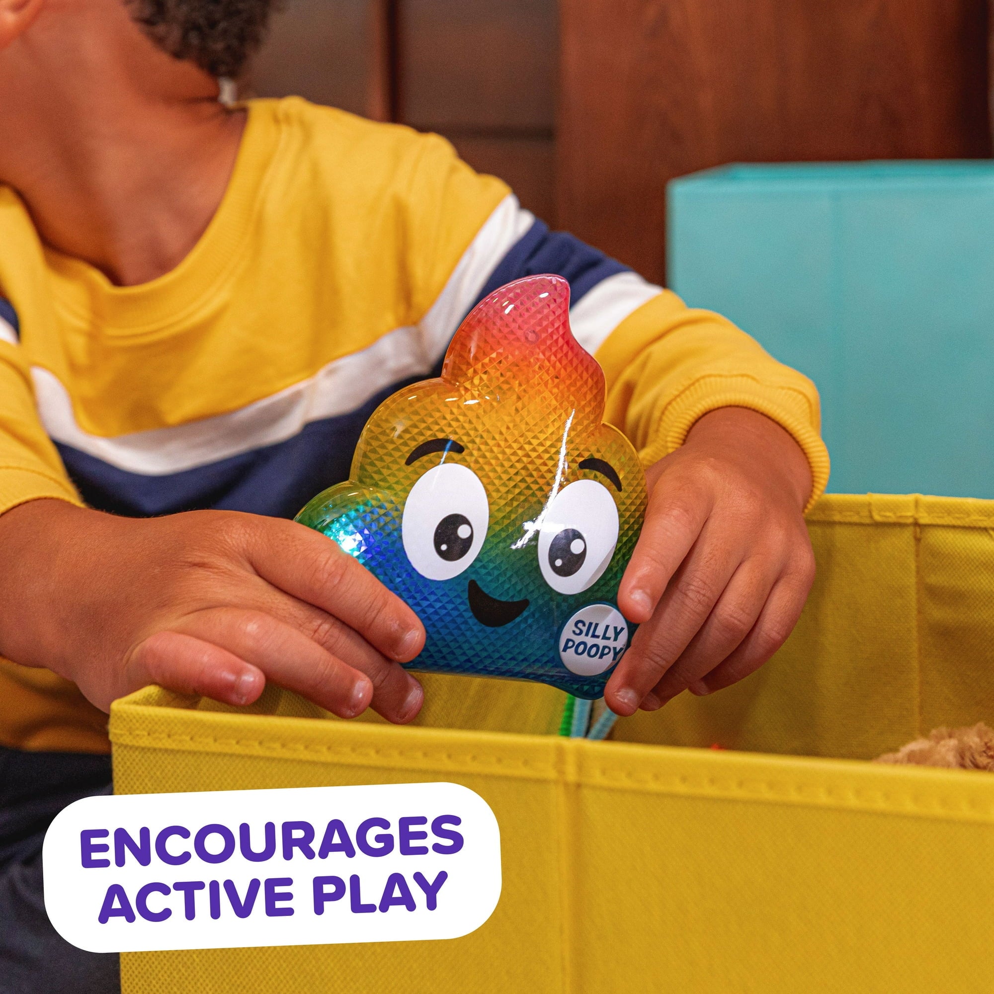 Silly Poopy's Hide & Seek Kids Game, Electronic Interactive Game for Ages 3+ by What Do You Meme? ||  WTWL930XA