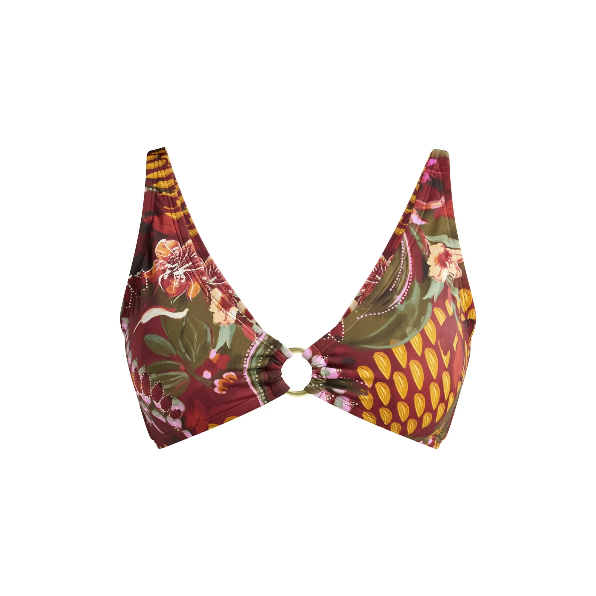 Sofia by Sofia Vergara Women's Ring Front Bralette Swim Top, Sizes XS-XL | WTWL988XA