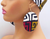 Luxury Matching Fashion earring and Headband Set | RDNG36e