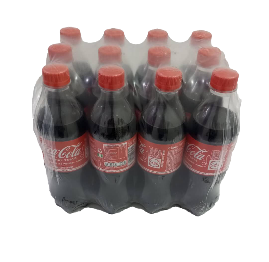 Coca-Cola Original Taste Carbonated Soft Drink,50CL,Pack of 12 | BCL3a