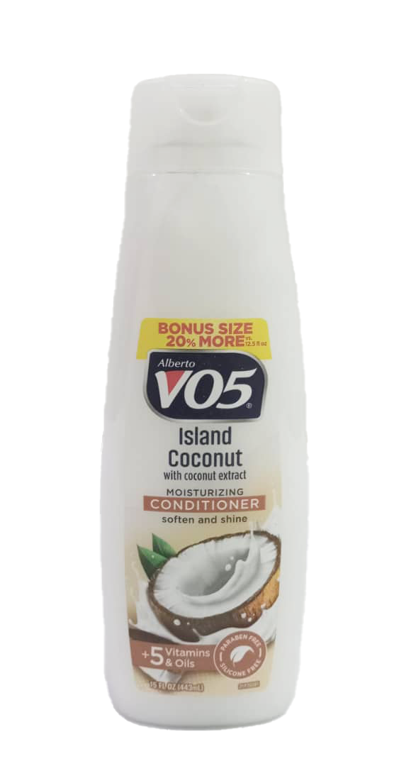 Alberto VO5 Island Coconut with Coconut Extract Moisturizing Conditioner, 443ML | UGM29b