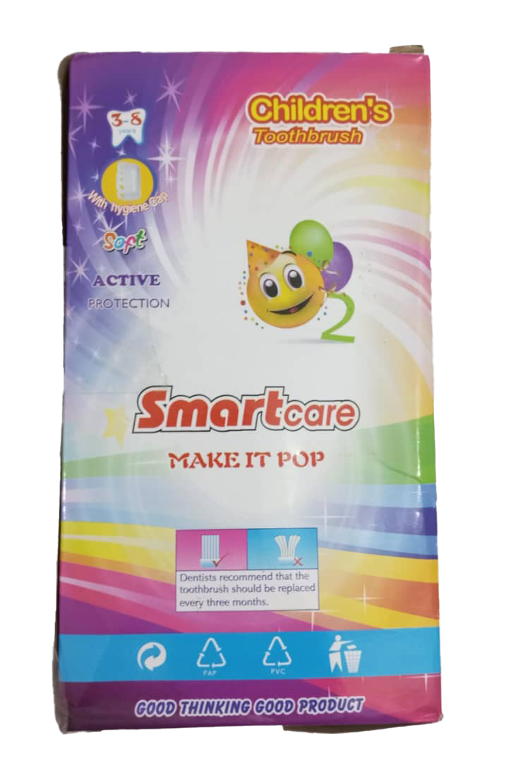 Smartcare Active Protection Children's Toothbrush 3-8 Years Makeitpop, Orange | EVG43d