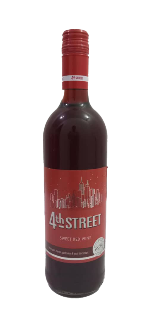4th Street Sweet Red Wine, 750ML, 8% Alc. | CPR4a