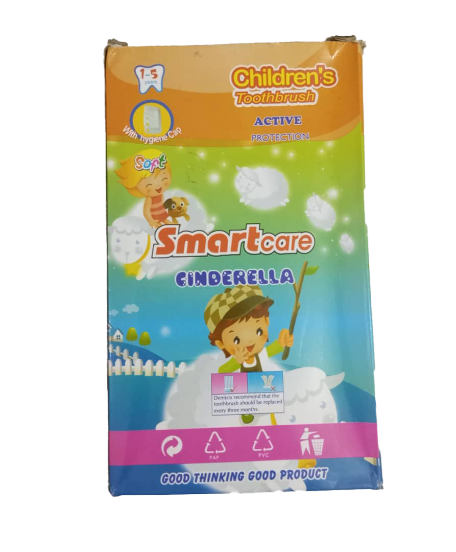 Smartcare Active Protection Children's Toothbrush 1-5 Years Cinderella, Yellow | EVG41b