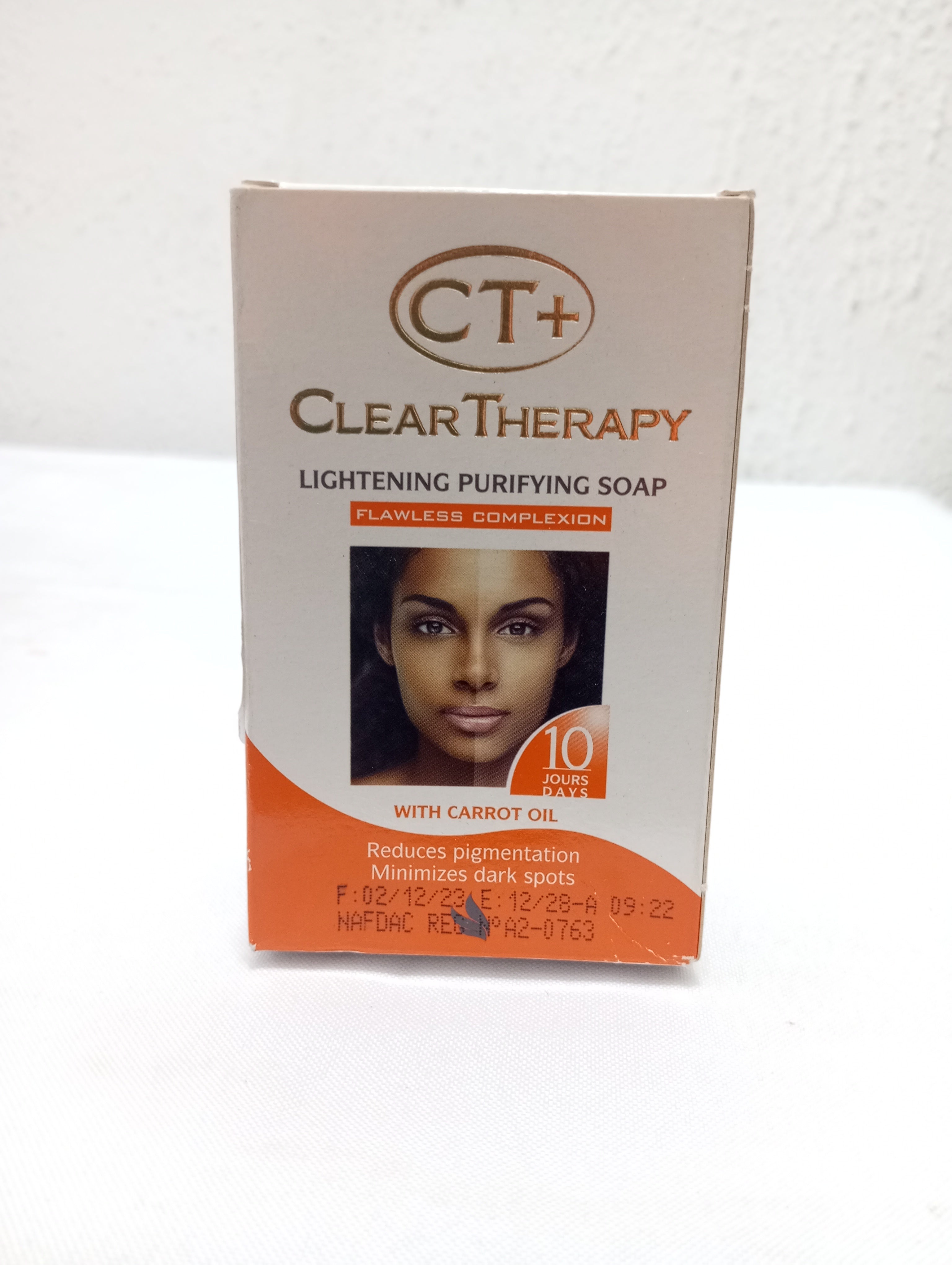 CT+ Clear Therapy Lightening Purifying Soap 175ML, White | BSE18a