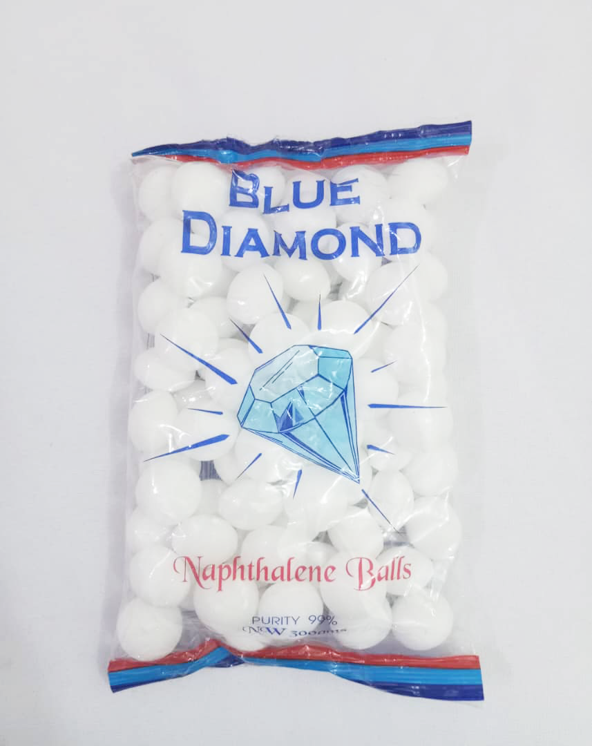 Blue Diamond Naphthalene Balls, 300g, White | EVG20a