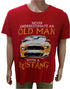 Mustang Sports Car Red Polo T-Shirt (Unisex) | GDWL38