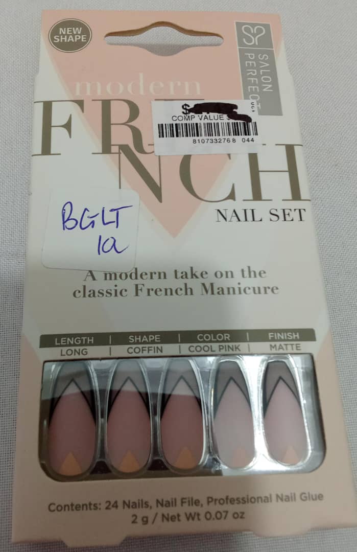 French Nail Set (includes 24 Nails) | BGLT1a