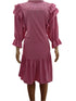 Trendy Fashion Ladies Stone Gown (Dress) 3XL, Pink | NBN5a