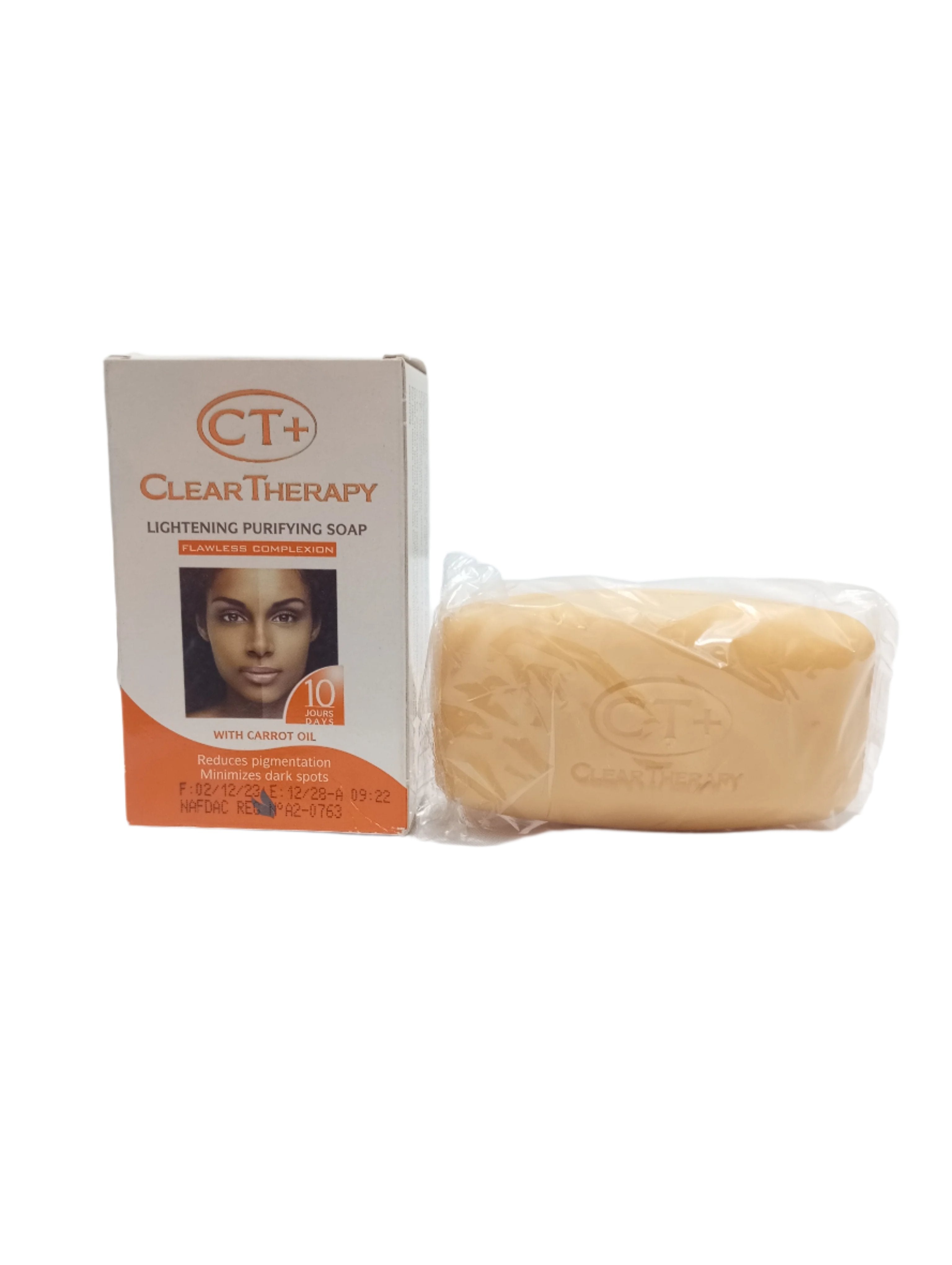 CT+ Clear Therapy Lightening Purifying Soap 175ML, White | BSE18a