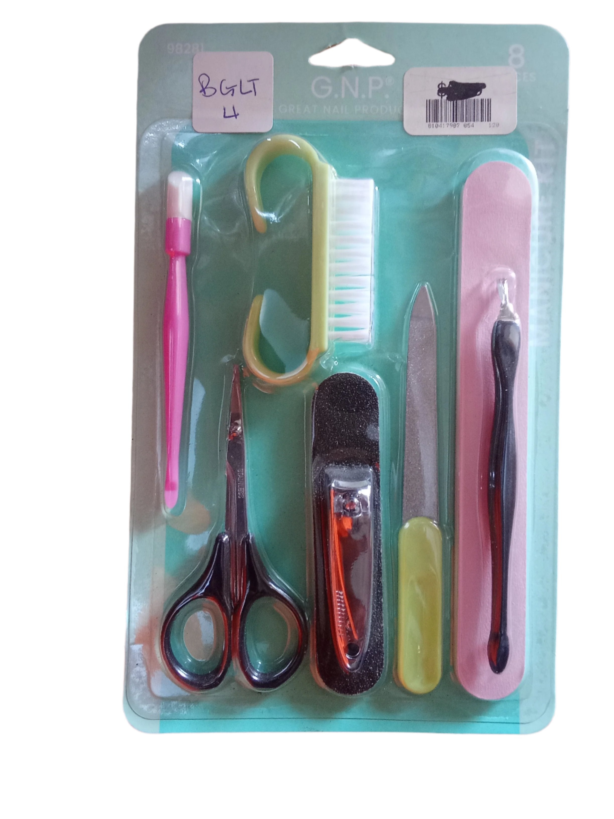 GNP Manicure Kit (Includes 8 pieces/Pack) | BGLT4