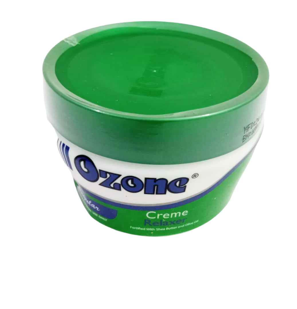 Ozone Regular Creme Relaxer Fortified With Shea Butter And Olive Oil, 225g | UGM8a