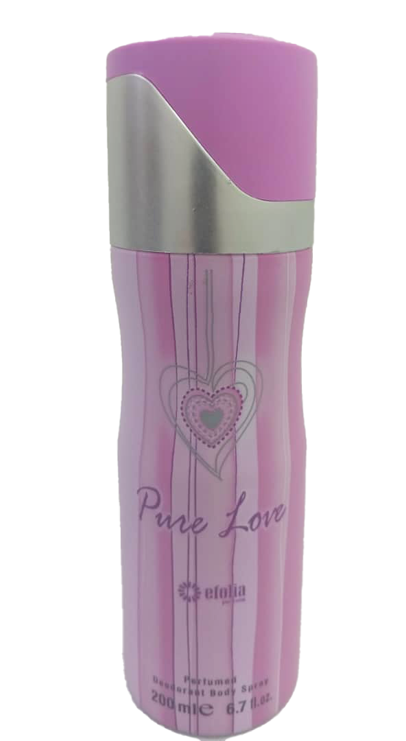 Pure Love Deodorant Body Spray 200ML | MLD14a