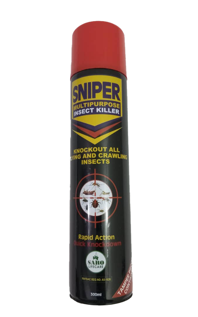 Sniper Multipurpose Insect Killer Black, 300ml | EVG71a