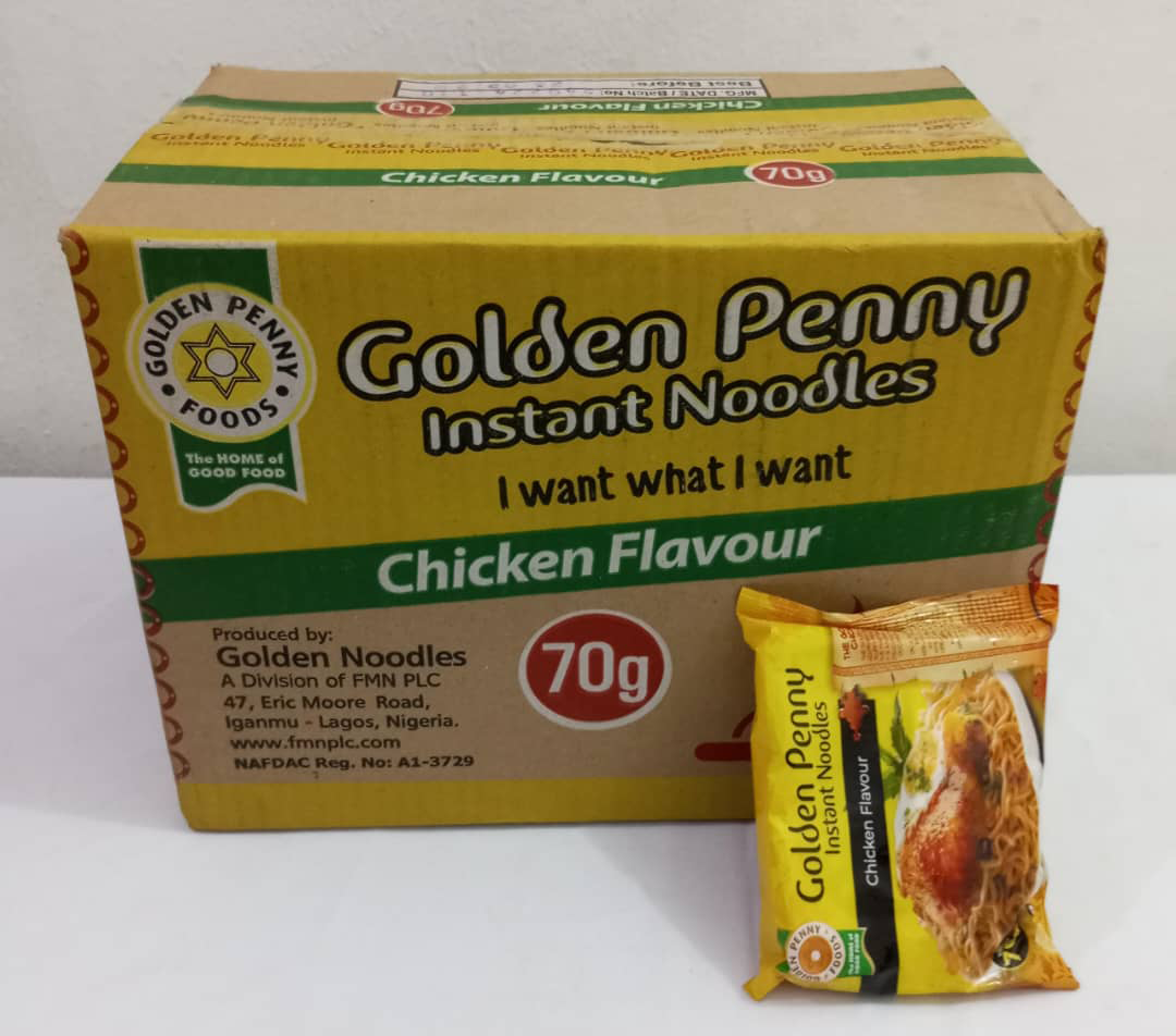 Golden Penny Instant Noddles Chicken Flavour, 70g | KMS14b