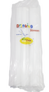 Drinking Straw Bio Pack of 60 pieces, White | GMC9e