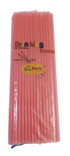 Drinking Straw Bio Pack of 60 pieces, Red | GMC9d