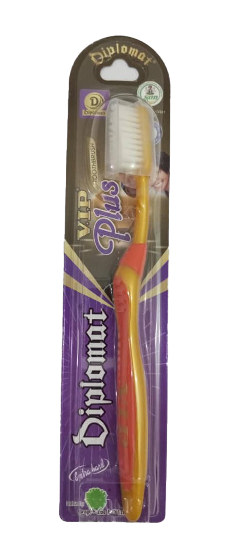Diplomat Vip Plus Toothbrush, Red | EVG39c
