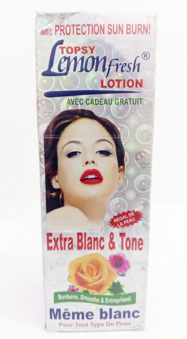 Lemon Fresh Extra White & Tone Lotion (Extra Blanc & Tone) 10.12fl.Oz 300ML | CDC72b