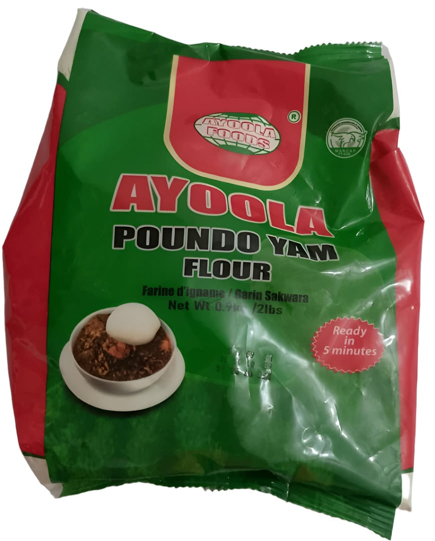 Ayoola Poundo Yam Flour 0.9kg | DNF8a