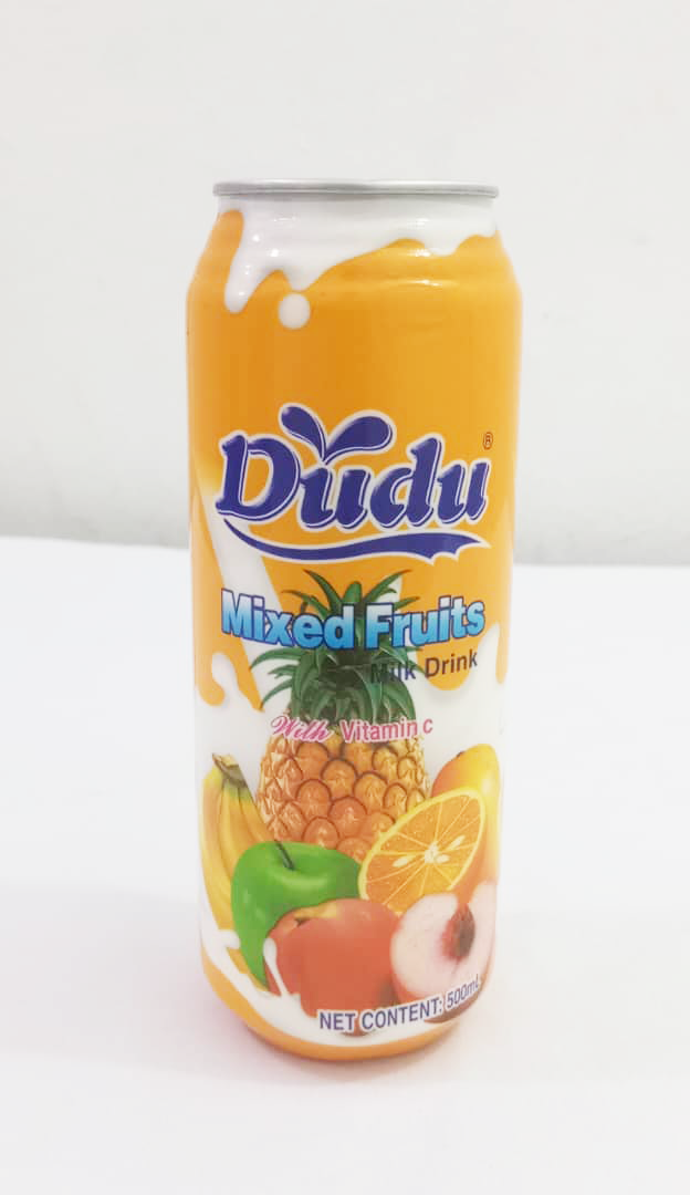 Dudu Mixed Fruit Milk Drink with Vitamin C, 500ML | BCL18a