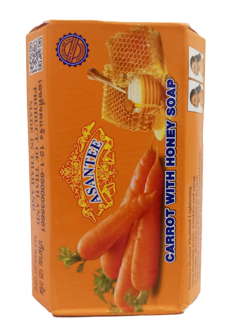 Assantee Carrot with Honey Soap 140g | CDC50a