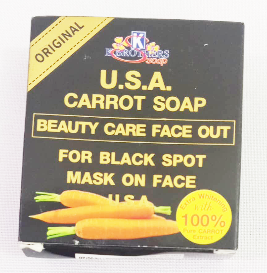 K-Brother USA Carrot Soap for Black Spot 110g | CDC61a