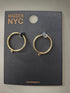 Madden NYC Gold Tone Hoop Earrings | WTWL561XA