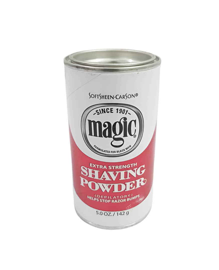 SoftSheen.Carson Magic Extra Strength Shaving Powder Helps Stop Razor Bumps, 142g | UGM19a