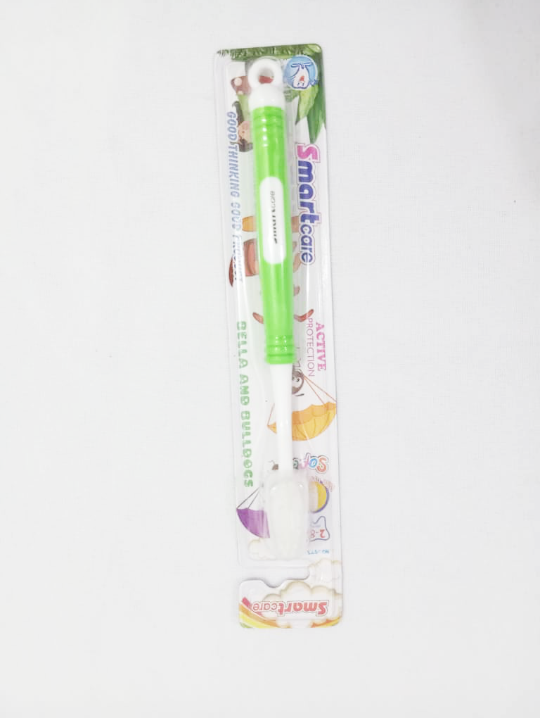 Smartcare Active Protection Children's Toothbrush 2-8 Years Bella & Bulldogs, Green | EVG42b