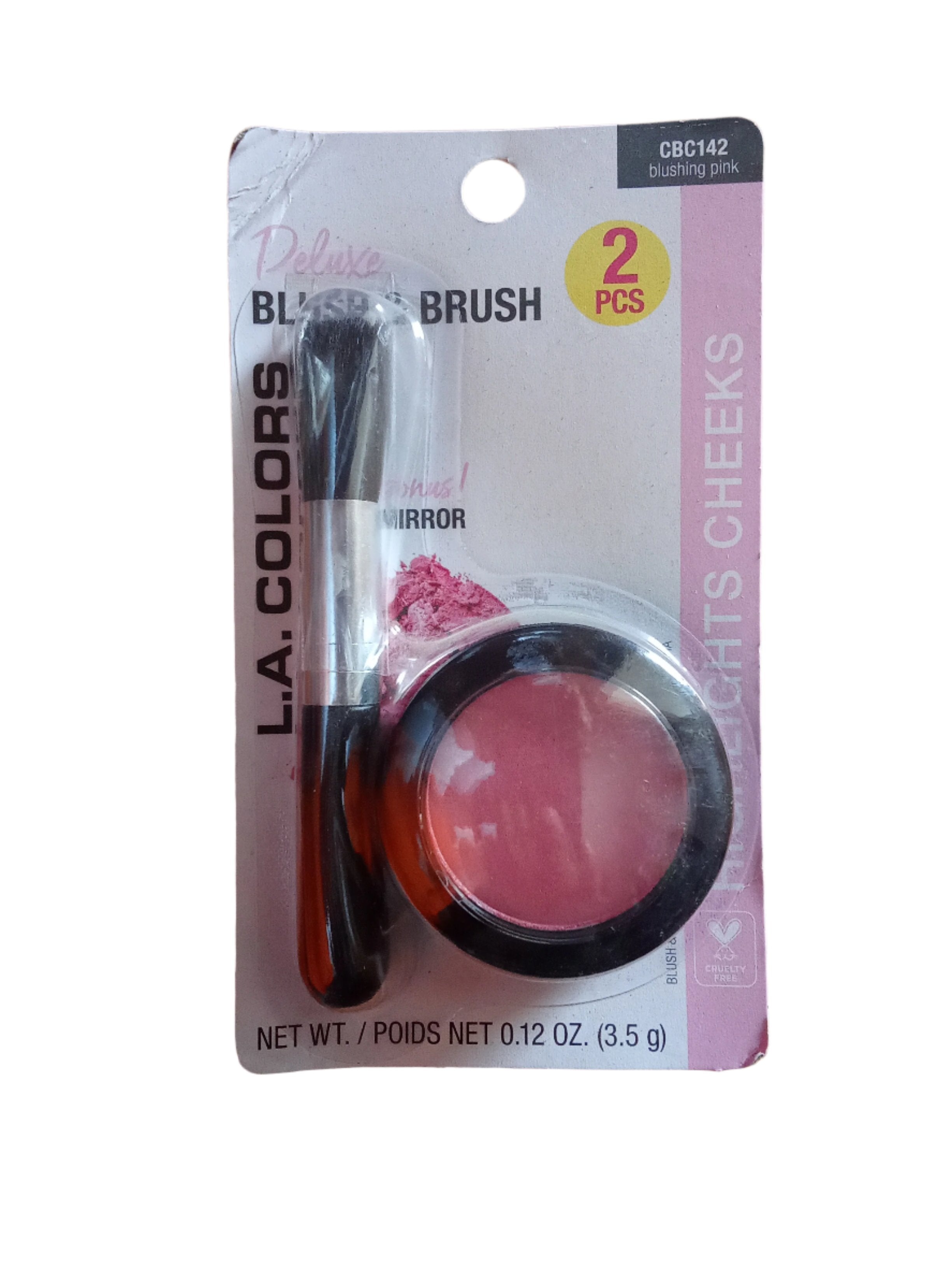 LA Colors Blush & Brush Set, Foundation Powder | BGLT2