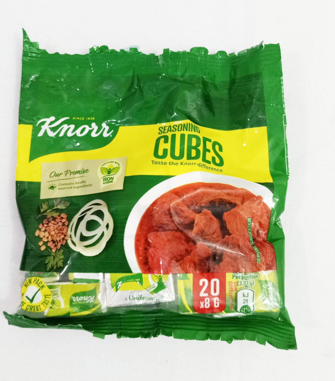 Knorr Seasoniong Cubes 20 Cubes, 160g | GBL5a