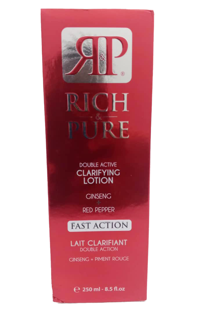 Rich And Pure Double Active Clarifying Lotion 8.5fl.Oz 250ML | CDC82a