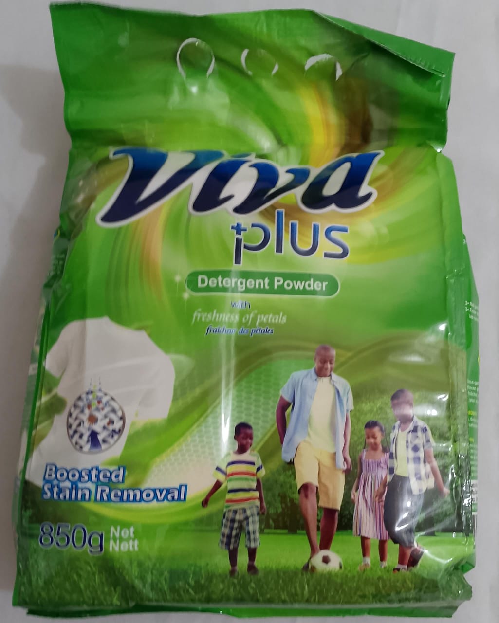 Best Selling Viva Plus Detergent Powder With Freshness of Petals 850g, Green | DNF20b