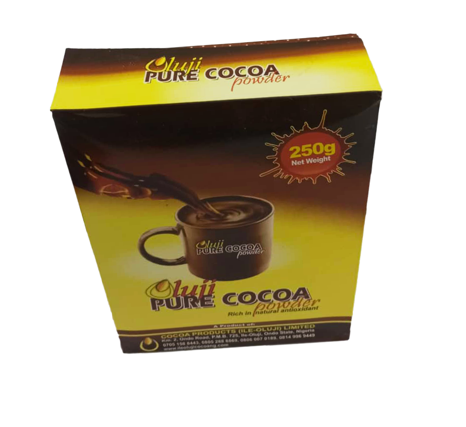 Oluji Pure Cocoa Powder, 250g | CWT4a