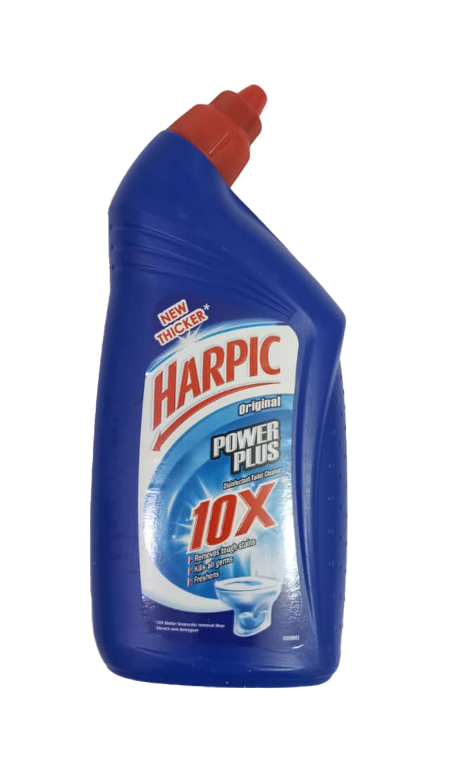 New Thicker Harpic Original Power Plus Disinfectant Toilet Cleaner, 450ml | EVG19a