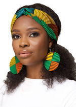 Classic earring and Headband Matching Set | RDNG36a
