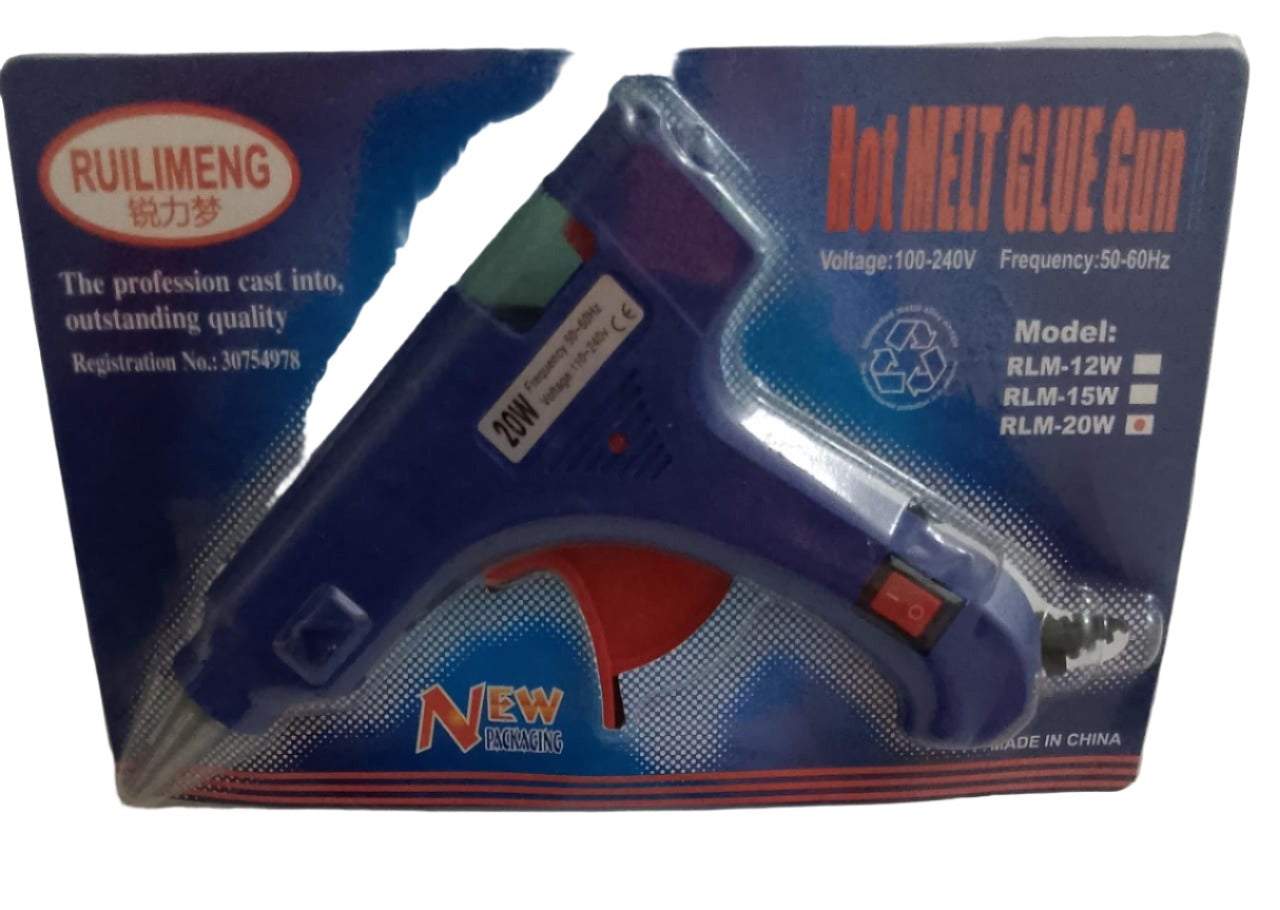 Hot Melt Glue Gun, Blue | OVY8a