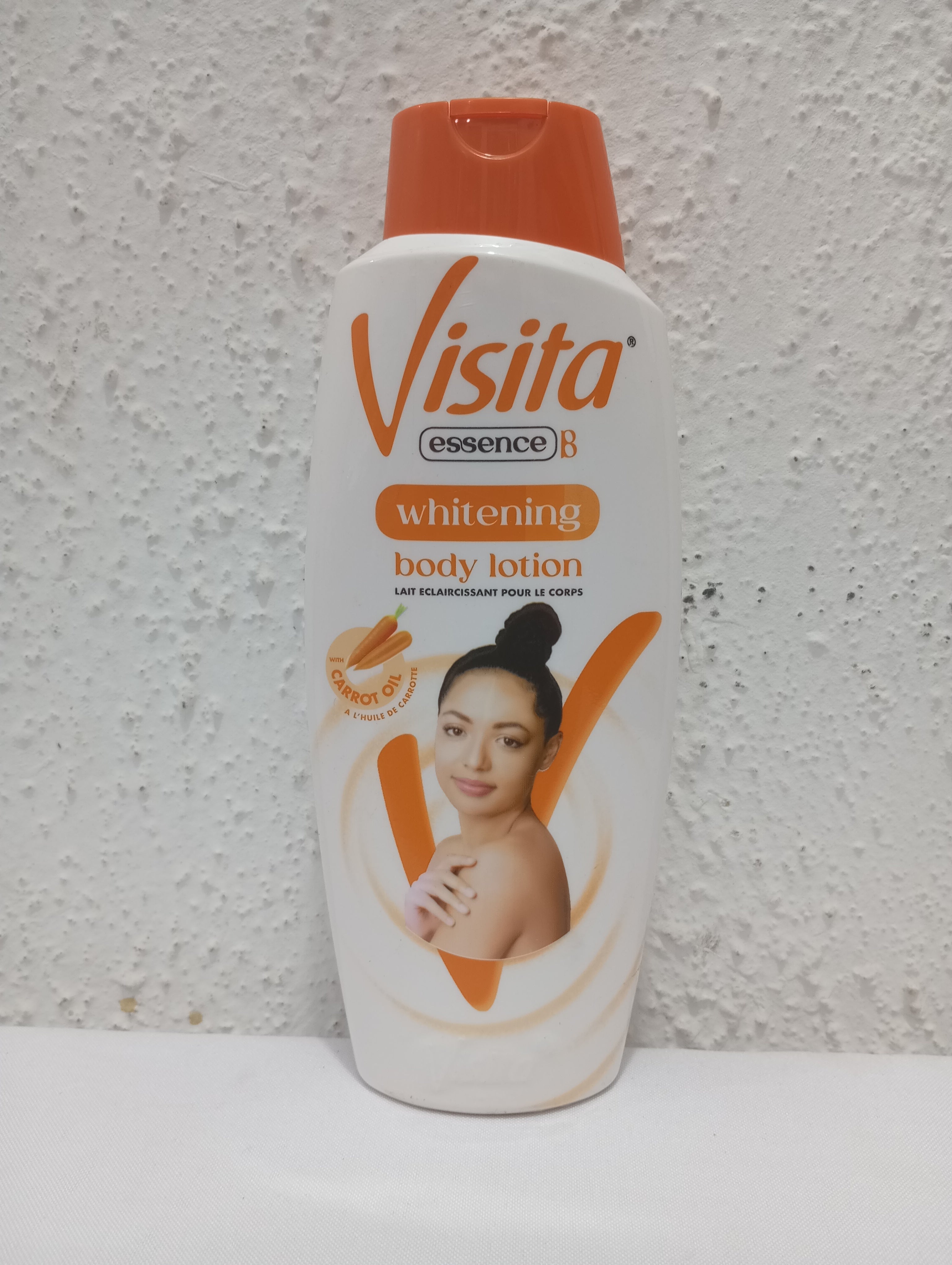 Visita Essence B Whtening Body Lotion 500ML,Orange | BSE2a