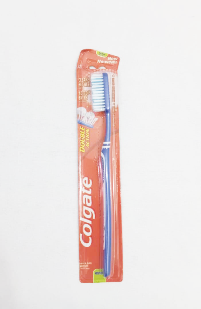Colgate Double Action Toothbrush, Blue | EVG47d