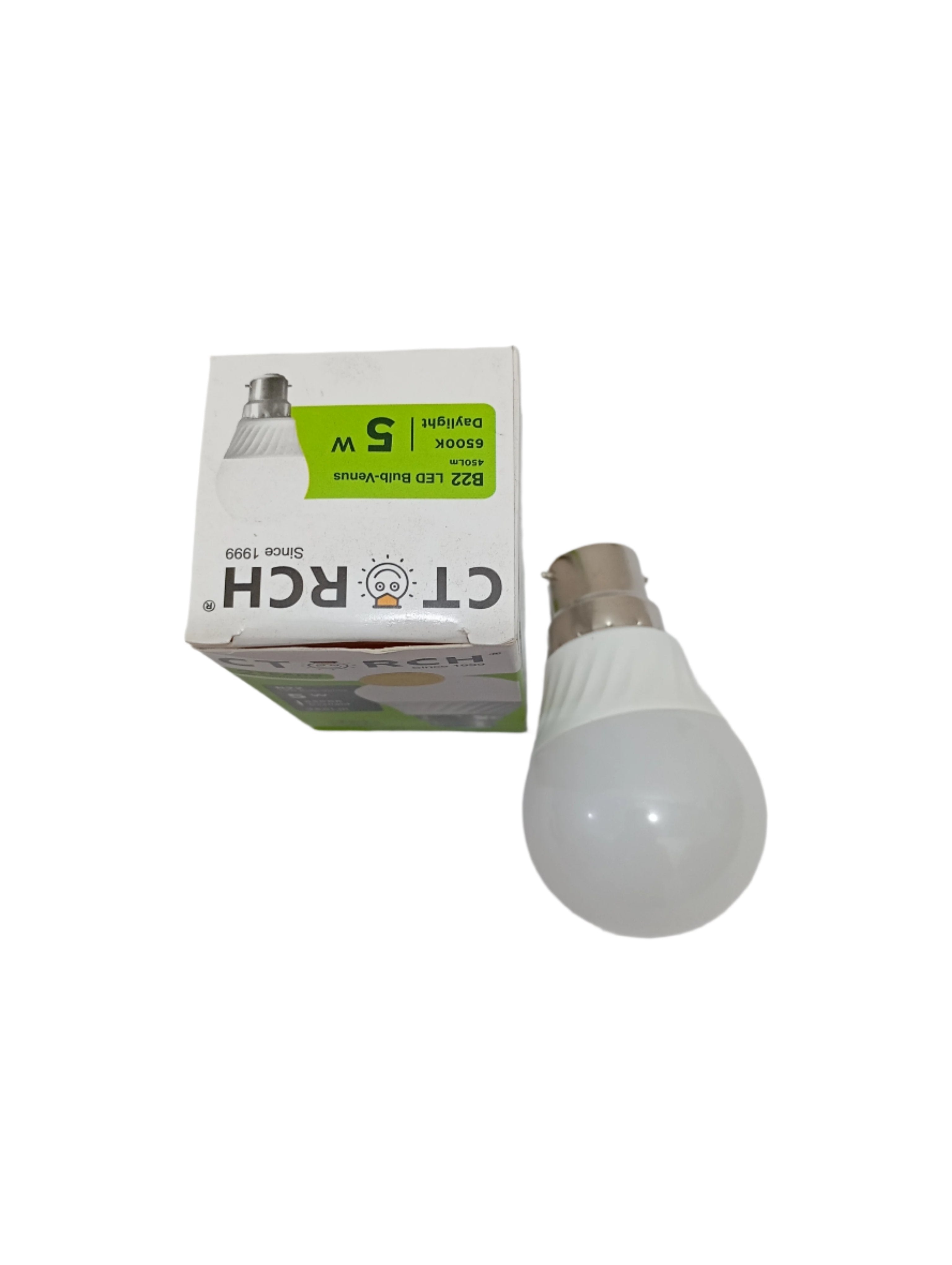 CTorch LED Daylight Bulb 5W (Pin Light bulb) White | CVE8a