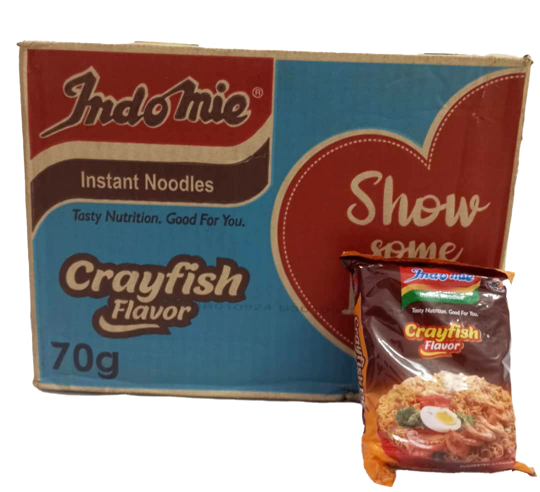 Indomie Instant Noodles Crayfish Flavour 40 Pieces, 70gx40 |KMS8a