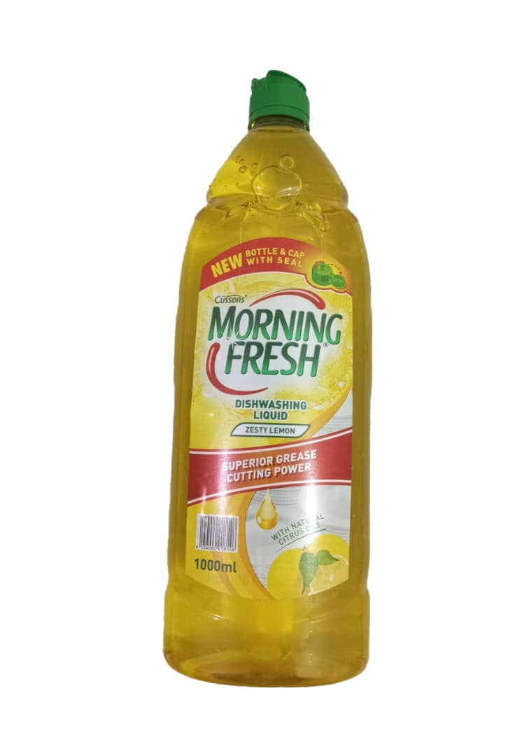Cussons Morning Fresh Dishwashing Liquid Zesty Lemon, 100ml | EVG24a