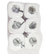 New Improved Rose Plus White Toilet Tissue, Pack Of 6, 720MM | GMC1a