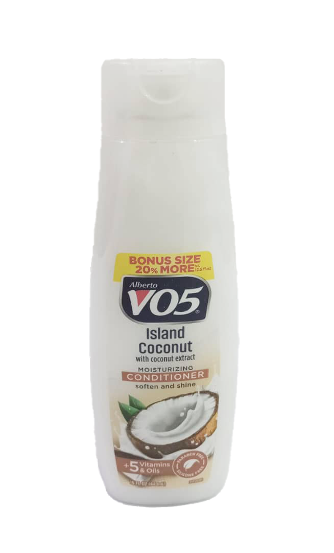 Alberto VO5 Island Coconut with Coconut Extract Moisturizing Conditioner, 443ML | UGM29b